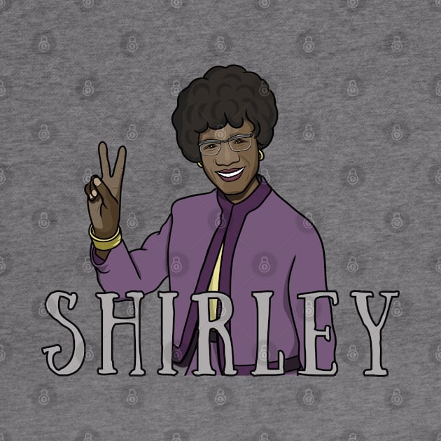 Shirley Chisholm Portrait by History Tees